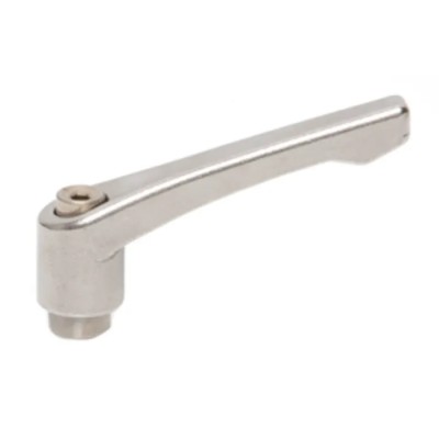 RS PRO Stainless Steel Clamping Lever Female Thread Size M8 x 78 mm 144-3599