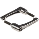 RS PRO Stainless Steel Clamping Lever M8 x 25 mm Thread Length Silver 144-3609