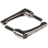 RS PRO Stainless Steel Clamping Lever M8 x 25 mm Thread Length Silver 144-3609
