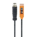 ifm electronic Diffuse Photoelectric Sensor Block Sensor 1 mm to 30 mm Detection Range PNP Output IP67 IP65 O8H208