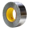 3M Conductive Lead Tape, 25mm Width x 33m Length, 0.17mm Thickness, Rubber Adhesive, Silver 420 25MMX33M