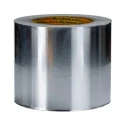 3M Non-Conductive Metallic Tape Soft Aluminium Foil 100mm Width x 50m Length Rubber Adhesive 70°C Max 1436 100MMX50M