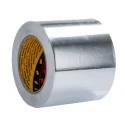 3M Non-Conductive Metallic Tape Soft Aluminium Foil 100mm Width x 50m Length Rubber Adhesive 70°C Max 1436 100MMX50M