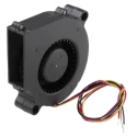 RS PRO Blower Centrifugal Fan 12V DC 7.45 CFM Brushless Dual Ball Bearing 5000 RPM 60 mm x 15 mm x 60 mm 144-4137