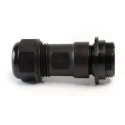 RS PRO Industrial Circular Connector, 9 Contacts, Cable Mount, Standard Size, Socket Female, Threaded Coupling 144-4156