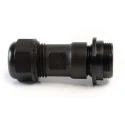 RS PRO Industrial Circular Connector 7 Contacts Cable Socket Male IP68 Threaded SP17 Series 144-4162