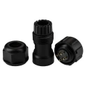 RS PRO Circular Connector, 4 Contacts, Cable Mount, Standard Size, Plug Male, IP68, Threaded Mating, 500V, 5A, SP17 144-4188
