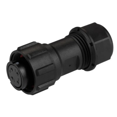 RS PRO Circular Connector 4 Contacts Cable Plug Female IP68 500V 5A SP17 Series 144-4181