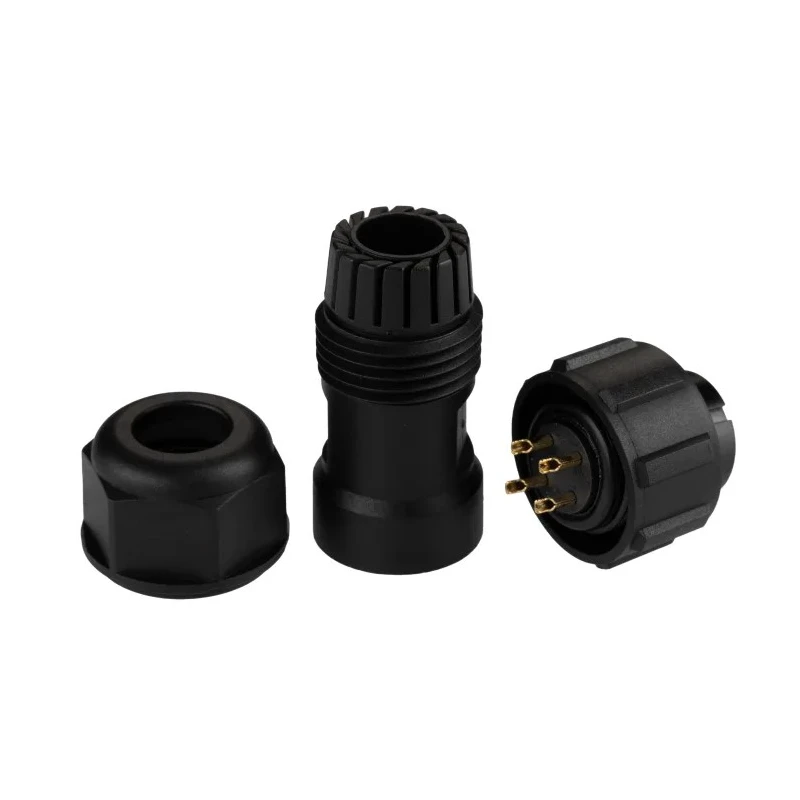 RS PRO Circular Connector 4 Contacts Cable Plug Female IP68 500V 5A SP17 Series 144-4181