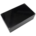 RS PRO Ex-GJB Series Black Fibreglass Reinforced Polyester Junction Box IP66 ATEX IECEx 400 mm 250 mm 120 mm 144-4461