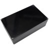 RS PRO Ex-GJB Series Black Fibreglass Reinforced Polyester Junction Box IP66 ATEX IECEx 400 mm 250 mm 120 mm 144-4461