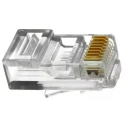 Bel-Stewart RJ45 Connector Male Cable Unshielded Straight 1 Port 8 Way 