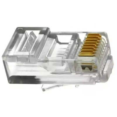 Bel-Stewart RJ45 Connector Male Cable Unshielded Straight 1 Port 8 Way 