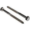 RS PRO Coach Screw Stainless Steel Hex Head M10 x 120 mm 144-3562