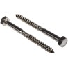 RS PRO Coach Screw Stainless Steel Hex Head M10 x 120 mm 144-3562