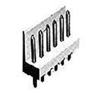 TE Connectivity EI Series Straight Through Hole Shrouded PCB Header 8 Contacts 2.5 mm Pitch 250V 3.5A 171825-8
