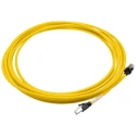 Omron Cat6a Shielded Screened Ethernet Cable 8 Core Low Smoke Zero Halogen Yellow 7.5 m XS6W-6LSZH8SS750CM-Y