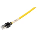Omron Cat6a Shielded Screened Ethernet Cable 8 Core Low Smoke Zero Halogen Yellow 7.5 m XS6W-6LSZH8SS750CM-Y