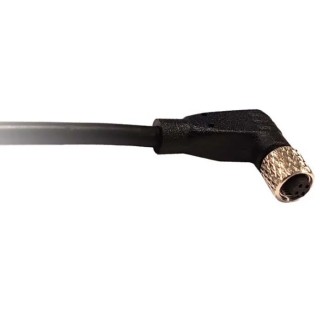 Bulgin Sensor Actuator Cable M5 Series Female 4 Way Right Angle to Unterminated 34 Way, 1m Length PXPTPU05RAF04ACL010PUR