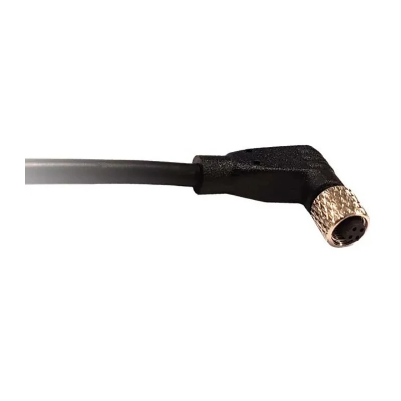 Bulgin Sensor Actuator Cable M5 Series Female 4 Way Right Angle to Unterminated 34 Way, 1m Length PXPTPU05RAF04ACL010PUR
