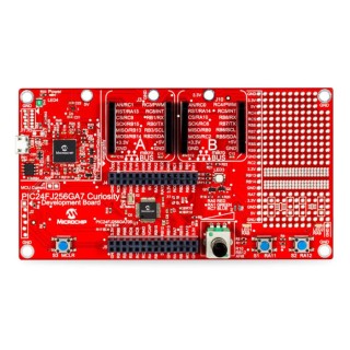 Microchip PIC24FJ256GA705 Curiosity MCU Development Board 16-Bit 32MHz 256KB Flash 16KB RAM DM240016