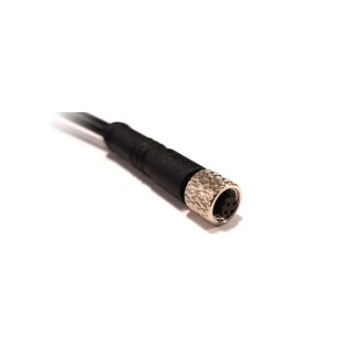 Bulgin Female 4 Way Straight to Unterminated 34 Way Sensor Actuator Cable, 1 m PXPPVC05FBF04ACL010PVC