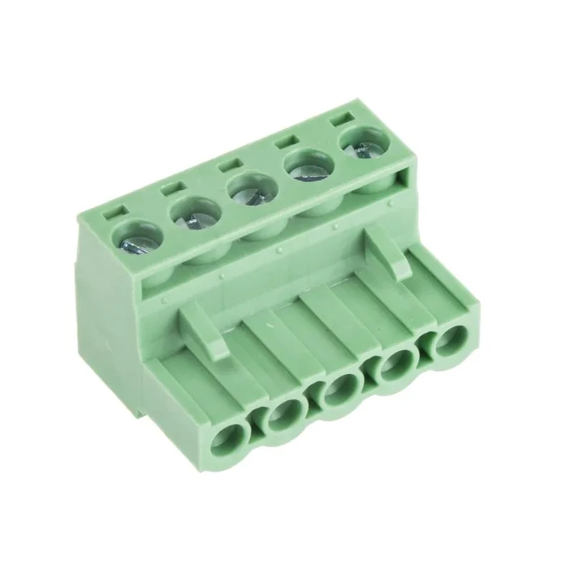 RS PRO 5-Contact Pluggable Terminal Block, 5.08 mm Pitch, 1 Row, Nylon Housing, 450V CTBP9208