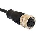 Bulgin Female 8 Way Straight to Unterminated Free End Sensor Actuator Cable 30V 1m PXPPVC12FBF08ACL010PVC
