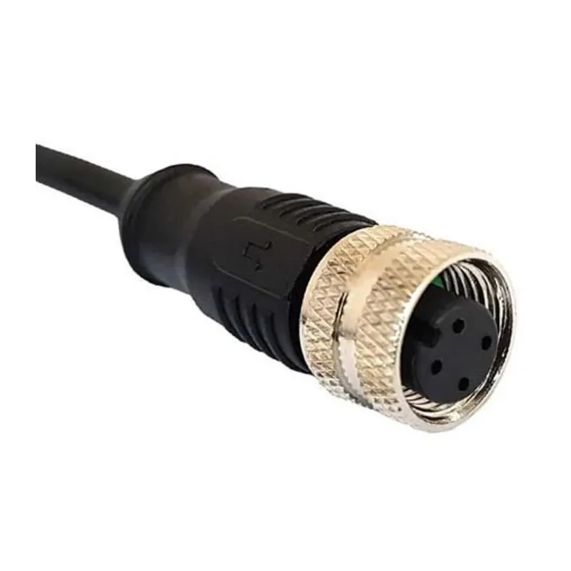 Bulgin Female 8 Way Straight to Unterminated Free End Sensor Actuator Cable 30V 1m PXPPVC12FBF08ACL010PVC