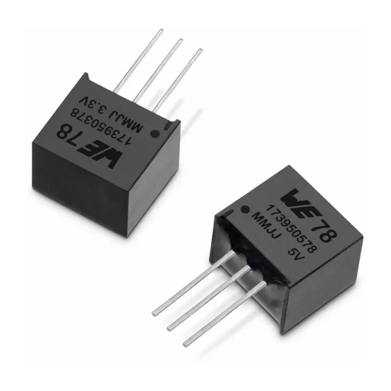 Wurth Elektronik 5 W 28V SIP 3-Pin Voltage Regulator 173010578