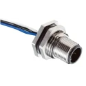 RS PRO Circular Connector 4 Contacts Panel Mount M12 Connector Plug Male IP67 CPM12 Series 144-7621