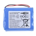 Ansmann 10.905 V Lithium-ion Rechargeable Battery Pack 3-Cell 3.5 Ah 2447-3031-20-520