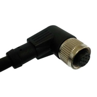 RS PRO Female 12 Way Right Angle to Unterminated Free End Sensor Actuator Cable, 2m Length, Polyurethane Jacket 144-7671