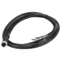 RS PRO Sensor Actuator Cable Female Straight to 5 Way Unterminated, 2 m, PVC Jacket, 60V AC, IP67 Rated 144-7657