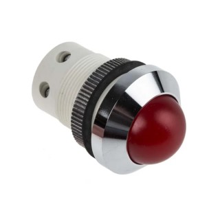 Signal Construct Red Panel Mount Indicator 22 mm, Screw Termination, IP67 SMSD22038
