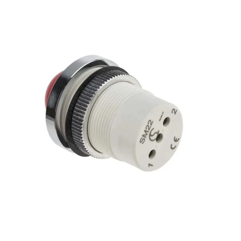 Signal Construct Red Panel Mount Indicator 22 mm, Screw Termination, IP67 SMQD22038