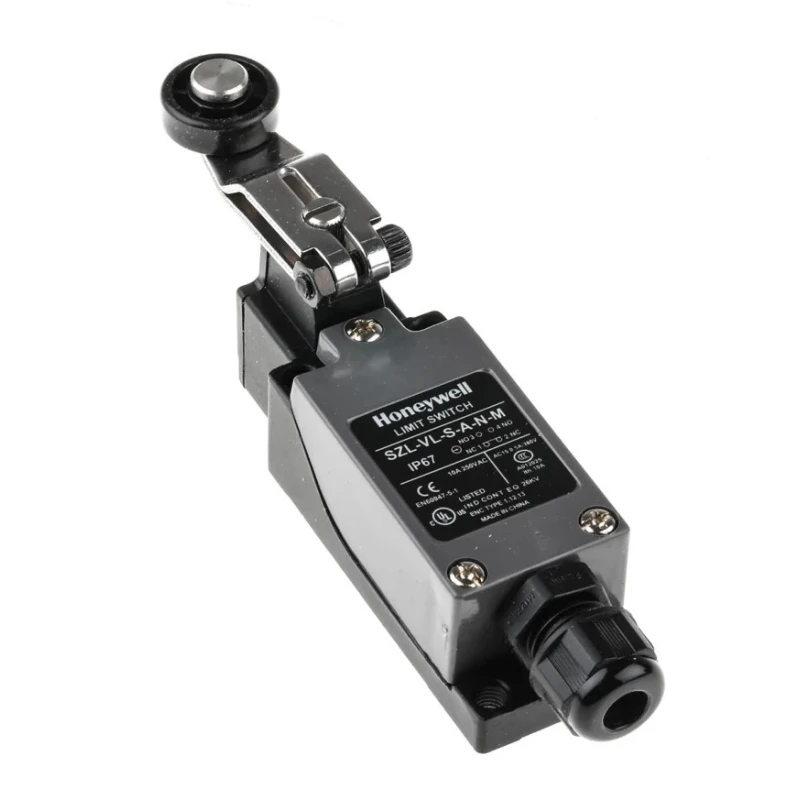 Honeywell Technologies SZL-VL Series Fixed Lever Side Rotary Limit Switch, SPDT, IP67 Metal Housing, 380V AC SZL-VL-S-A-N-M