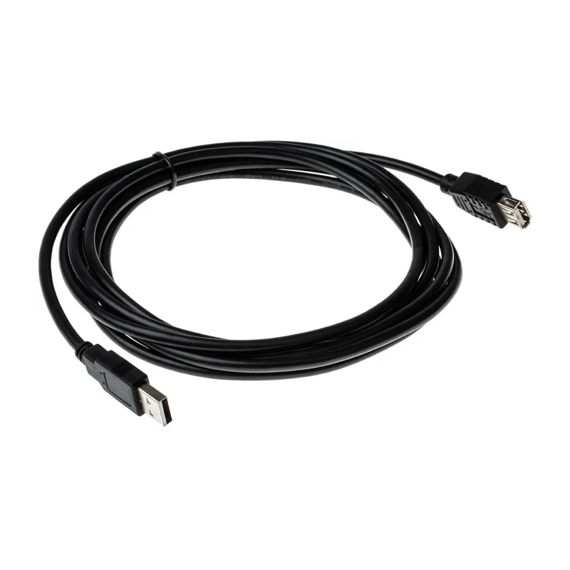 Roline USB 2.0 Male USB Type A to Female USB Type A Cable Black 3 m 11.02.8960-100