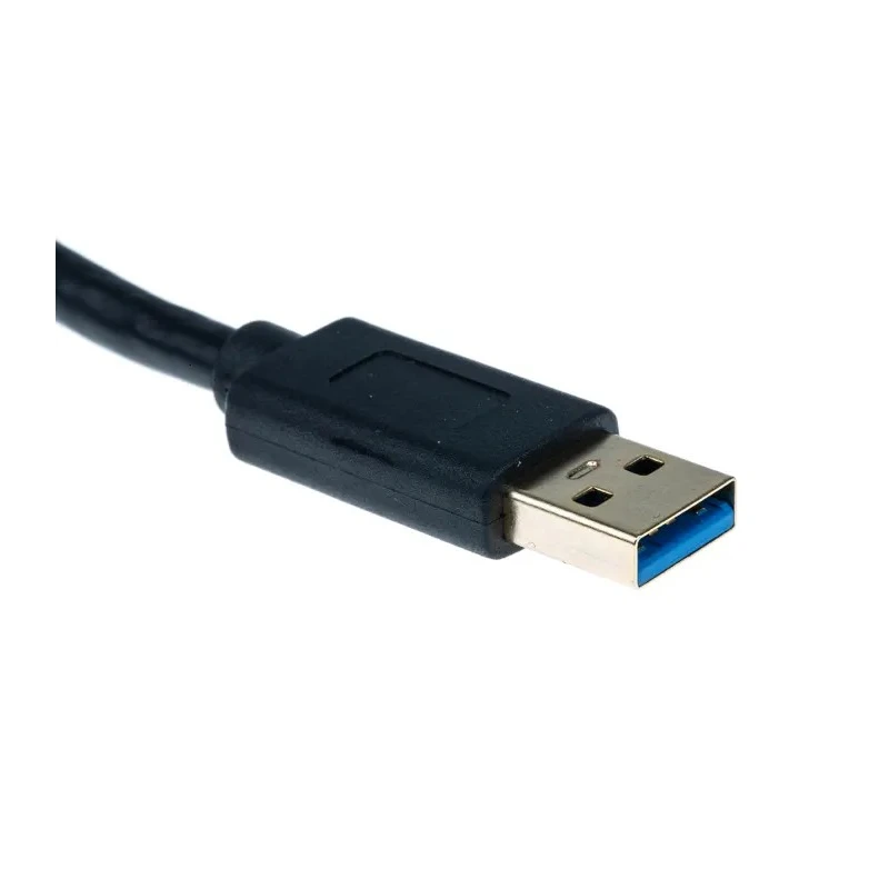 Roline IC Socket USB Cable, Male USB Type A to Male, USB 3.0 SATA Data, SATA Power, Black, 150 mm 12.02.1043-10