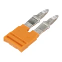 Weidmüller Jumper Bar Adapter Sleeve for Klippon Connect Terminal Blocks, Orange Wemid Material, 32A Current 1527930000