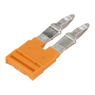Weidmüller Jumper Bar Adapter Sleeve for Klippon Connect Terminal Blocks, Orange Wemid Material, 32A Current 1527930000