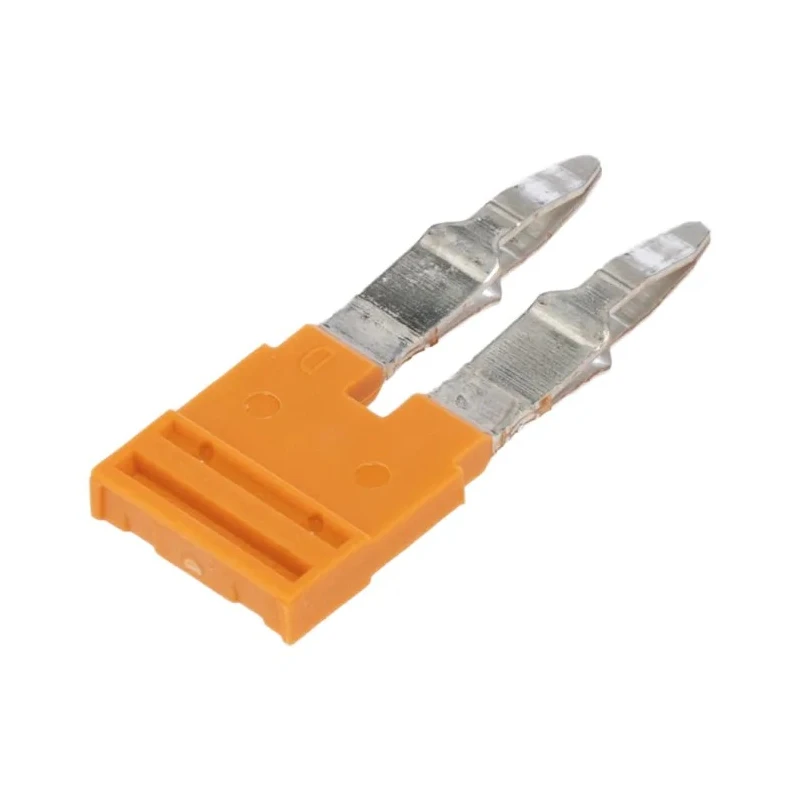 Weidmüller Jumper Bar Adapter Sleeve for Klippon Connect Terminal Blocks, Orange Wemid Material, 32A Current 1527930000