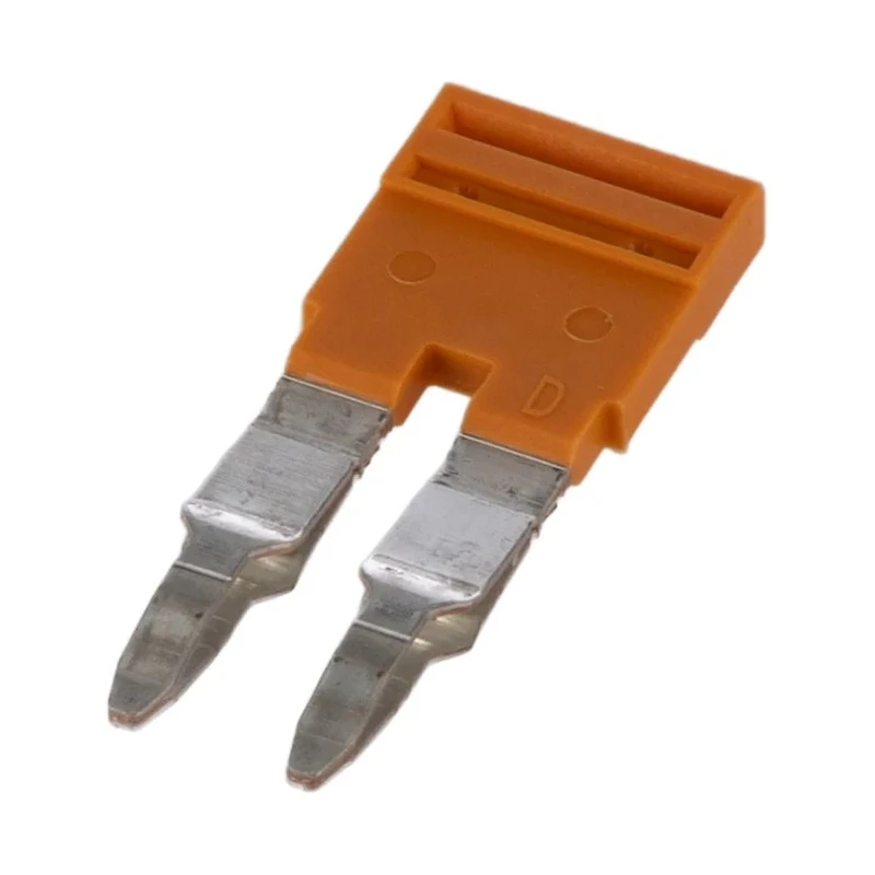 Weidmüller Jumper Bar Adapter Sleeve for Klippon Connect Terminal Blocks, Orange Wemid Material, 32A Current 1527930000