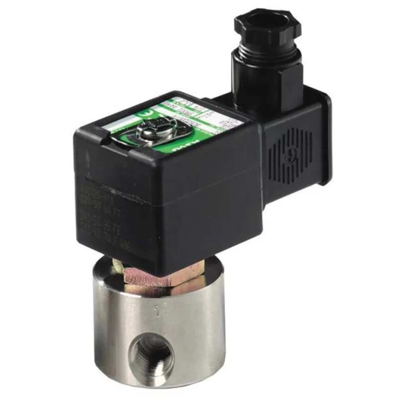 EMERSON ? ASCO Solenoid Valve 2 Port Normally Closed Stainless Steel 230V AC E262K182S1V00F8