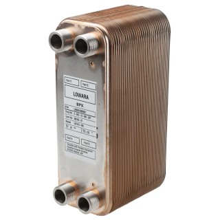Xylem Liquid Heat Exchanger Brazed Plate 309.6 mm Height, 112 mm Width, 24.1 mm Depth LN569510060007