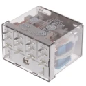 Finder 12V DC Coil Power Relay, 12A Switching Current, 4PDT Contact Configuration, PCB Mount 56.44.9.012.0000