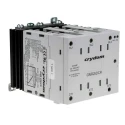 Crouzet GNR Series Solid State Relay 25 A Load 600 Vrms Load Panel Mount 32V dc Control GNR25DCR