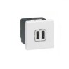 Legrand Charcoal Glass Zamak Steel Galvanised Bolts Polyamide Fingers Faceplate Mounting Plate 0 775 92
