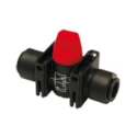 Legris Lever Pneumatic Manual Control Valve 7913 Series, G Thread, 3 Ports, 2 Positions, Red Control Button 7913 06 00
