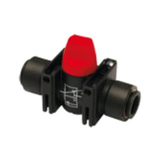Legris Lever Pneumatic Manual Control Valve 7913 Series, G Thread, 3 Ports, 2 Positions, Red Control Button 7913 06 00